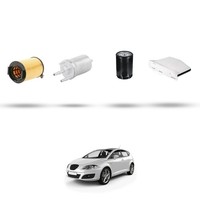 Hoffcar Set Service - 4 Filter FüR Seat Leon Ii (1P1) 1.6 75Kw Von 2006