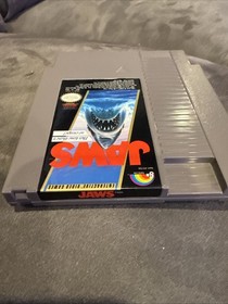 Jaws 1987 NES Nintendo Game Cart Authentic Tested & Working