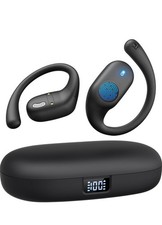 True Open Ear Headphones, Bluetooth Headphones 5.3 Sports with Smart Digital ...