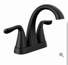 Delta Arvo 1.2 GPM Centerset Bathroom Faucet with Pop-Up Drain Assembly
