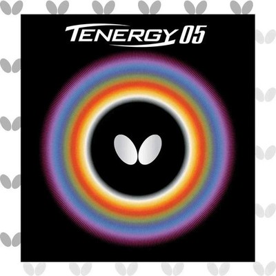 Butterfly Tenergy 05 ProfessionalTable Tennis Rubber| 2.1 mm| Black | 1 Sheet