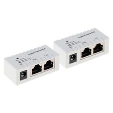 2x Passive PoE Injector Power Over Data , 2.1mm X 5.5