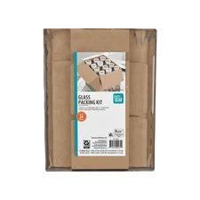 Pen+Gear Glass Packing Kit with Partitions, Fits Small Box (17"11"12.25")