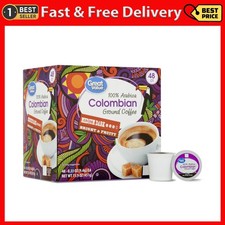 Great Value 100 Arabica Colombian Medium Roast Ground Coffee Pods, 48 Count