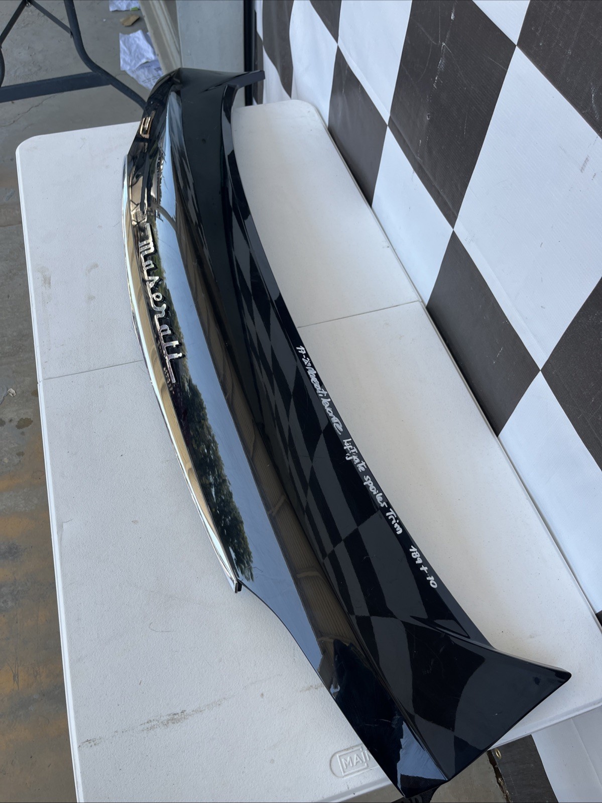 2017 2018 2019 2020 Maserati Levante Liftgate Spoiler Trim Used Oem 670042733