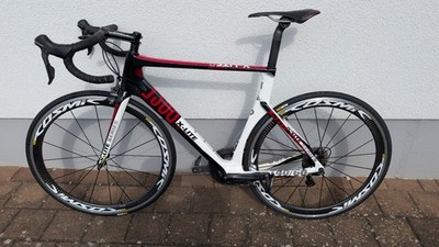 Rose X-Lite CW 4000 White- Red 57 Carbon 