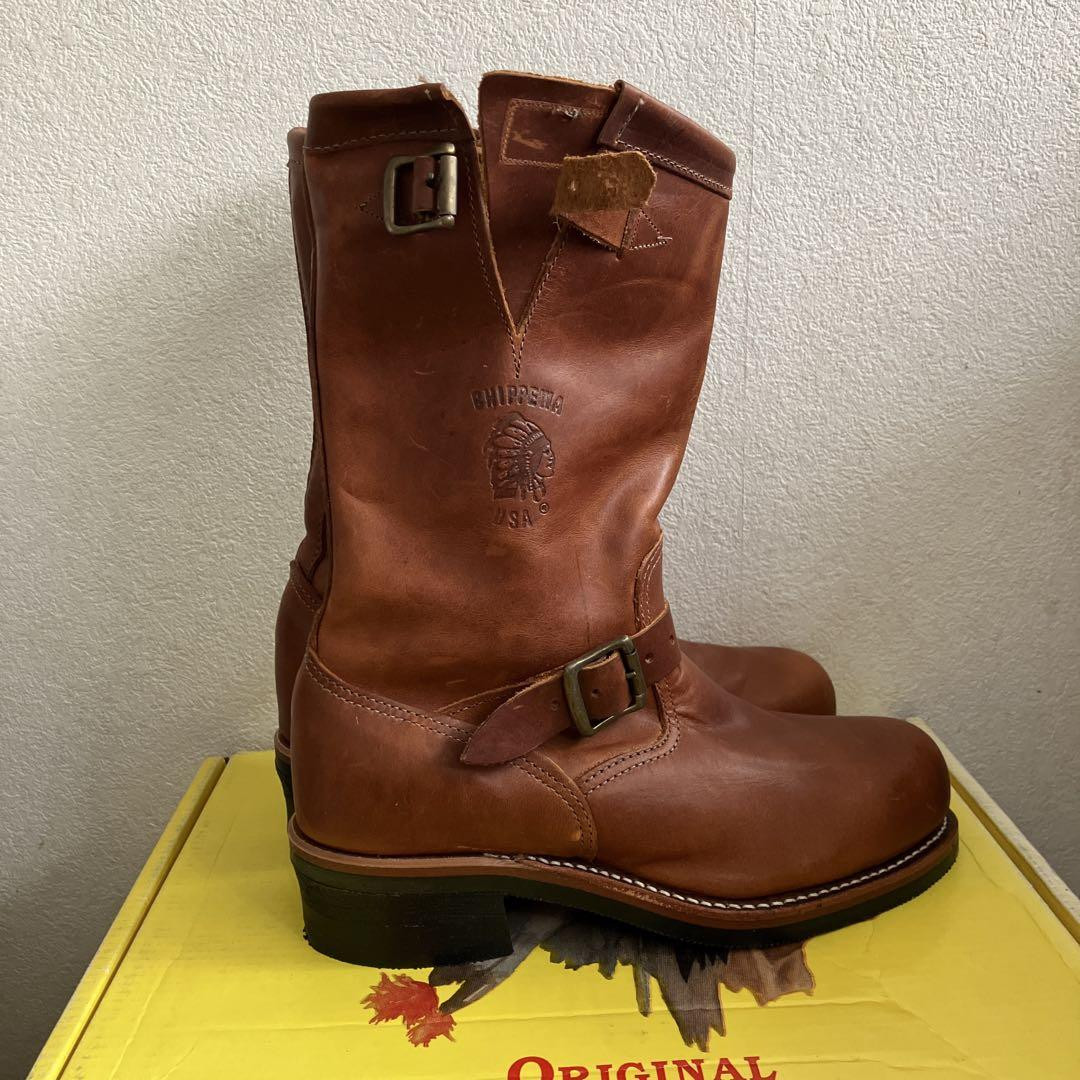CHIPPEWA 11 ENGINEER engineer boots 91066 #0207 | eBay UK