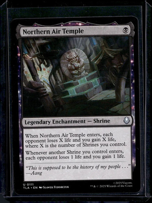 #ad #ad Northern Air Temple 111 TLA NM MTG Magic the Gathering $1.99