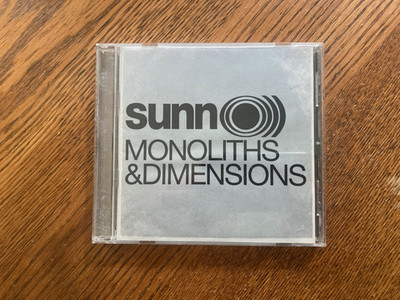 Sunn O)))-Monoliths & Dimensions CD