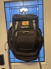 Rawlings Gold Series Backpack Baseball Softball Equipment Bag Black/Gray