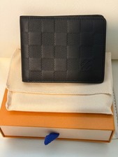 Cartera delgada Louis Vuitton Damier Onyx