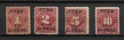 UN  Military Administration postage due stamps MH 1902