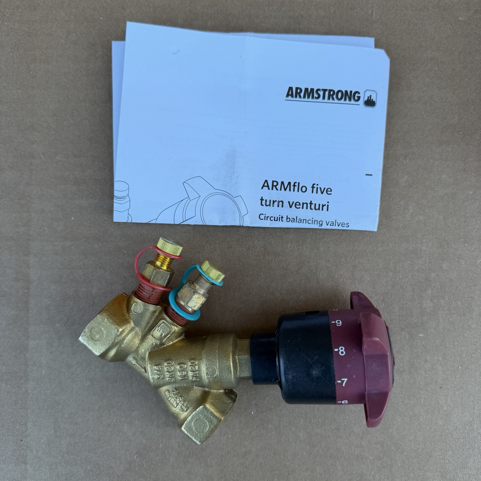 Armstrong ARMflo Balancing Valve CBV075VTCR – 3/4″ (DN20) 571110LF-341 thumbnail 3