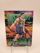 2021-22 Panini Prizm - Instant Impact Chris Duarte #17 Green Prizm (RC)