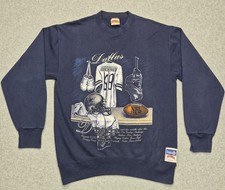 Vintage Dallas Cowboys Sweatshirt Mens L Blue Team NFL Nutmeg Mills Made In USA