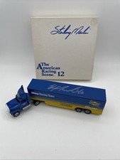 Winross Sterling Marlin Tractor Trailer - American Racing Scene  AUTOGRAPHED