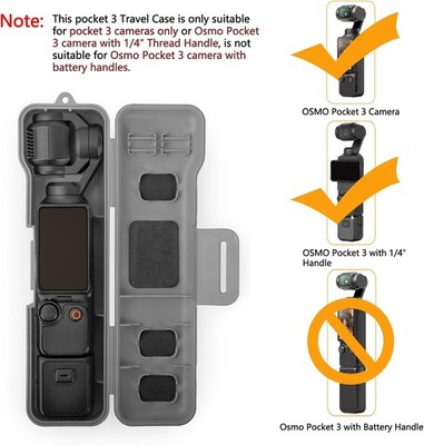 Travel Waterproof Case for Dji Osmo Pocket 3 Creator Combo