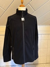 JAMES & NICHOLSON " JN597"- He. Fleecejacke Structure Fleece - Gr. 2XL - Schwarz