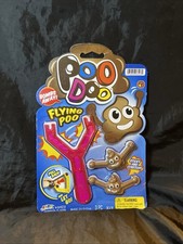 Ja-Ru Poo Doo Flying Poo Slingshot Toy RED NEW Gag Gift