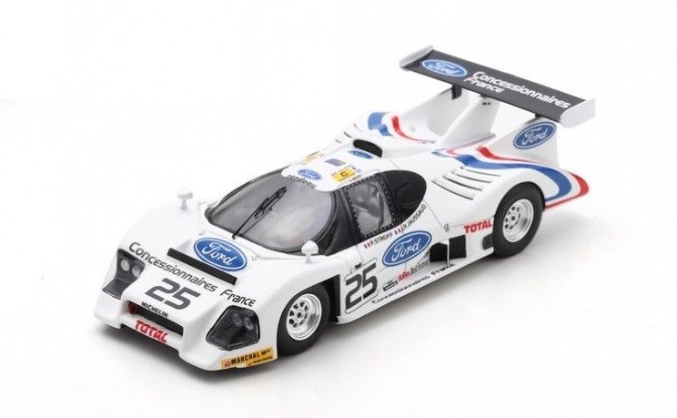Miniature Rondeau M482 Spark #25 Le Mans 1983 échelle 1/43 pour collectionneur