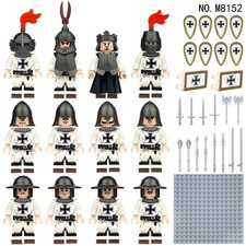 Castle Knights  Video Game Custom Lego Mini Figure x 12 Soldiers Hero Toy Models