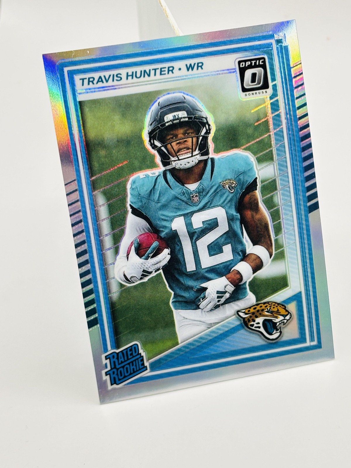 2025 Donruss Optic #201 Travis Hunter Holo