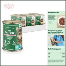 Irresistible Salmon Chunks in Jelly - Grain-Free Wet Cat Food 6x405g for Adults 4.11 per kilo
