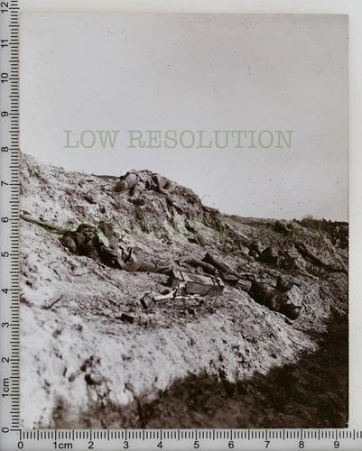 WW1 Canadian Casualties on Vimy Ridge - Original 1917 Vintage Photograph