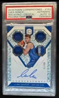 2018-19 Cornerstones Luka Doncic Patch Crystal Auto RC #40/75 PSA AUTH AUTO 10
