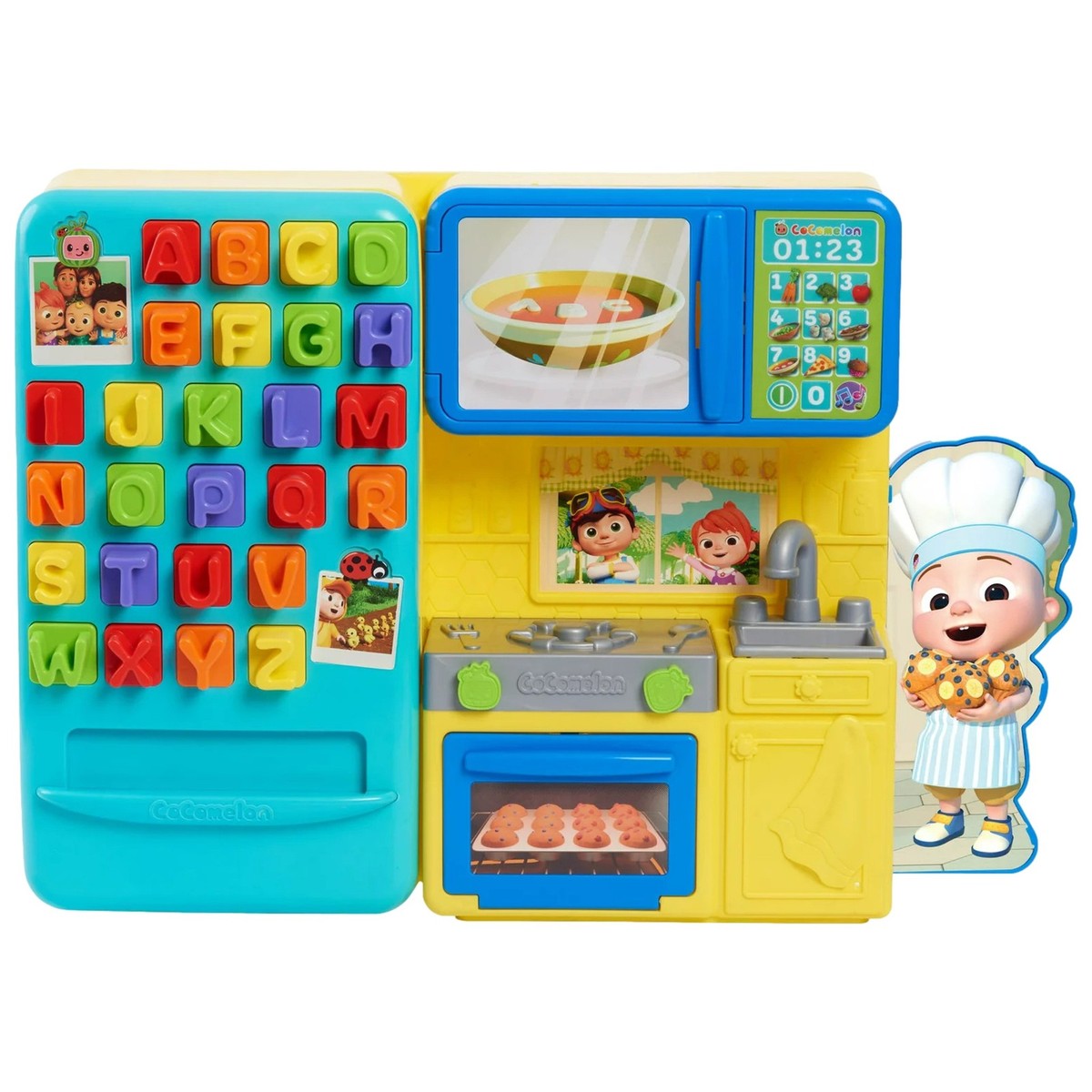 【合計14,518円】 ココメロン Cocomelon おもちゃ 3種セット CoComelon Mold & Play School Bus Softee Dough Kit, 25+ Molds, Kids