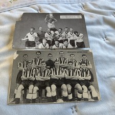 Two famous team cards from a set of 12