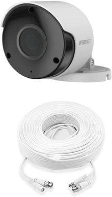 Wisenet SDC-89445BF/89447BF 5MP Surveillance Bullet Camera with 60ft Cable