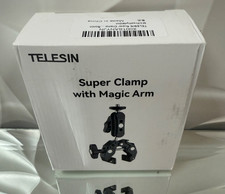 TELESIN Super Clamp with Magic Arm   (SC-001) New & Sealed