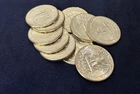 90% Silver BU 1964 Washington Quarters 10 Coins