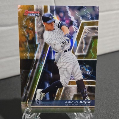 2020 Bowman's Best - Aaron Judge #61 Gold Refractor /50