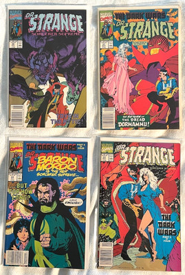 DOCTOR STRANGE Sorcerer Supreme #20 21 22 23 **4 COMIC LOT GUICE ART!** -DC-1990