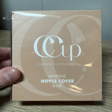 CCup brand Nipple Covers Nippies Pasties Crema Color Hypoallergenic Silicon S9