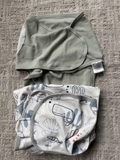 2 Yoofoss Baby Sleep Sacks Size 0-3 months 1 and 3-6 months 1 100 Cotton