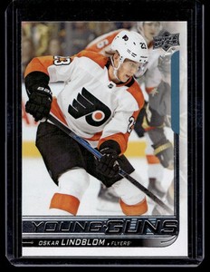 2018-19 Upper Deck Young Guns Oskar Lindblom Rookie Philadelphia Flyers #218