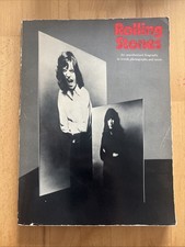 Rolling Stones Unauthorized Biography in Words & Photographs Paperback Book 