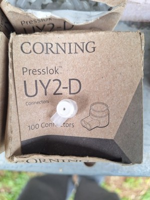 Corning - Schwachstromverbinder Aderverbinder UY2D-BOX trocken ws AWG 27-19   10