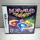 Bejeweled Twist (Nintendo DS, 2010) Case And Manual No Game