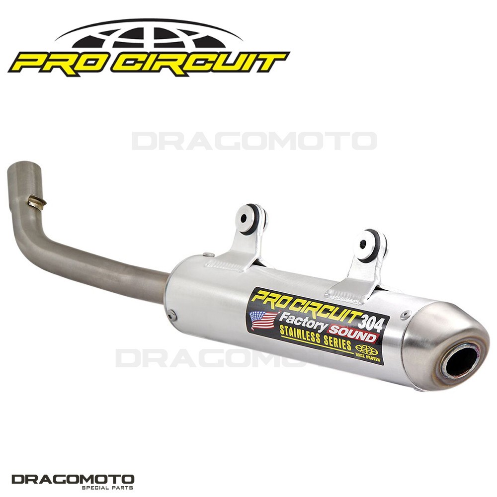 Silencieux PRO CIRCUIT 304 Husqvarna TC 250 gain de puissance
