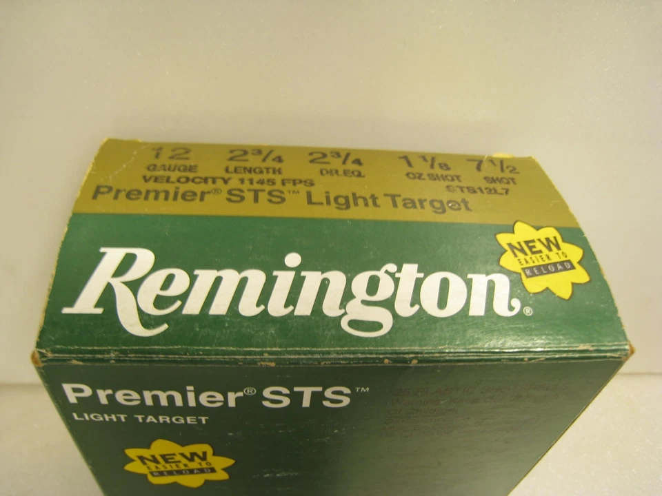 REMINGTON 27 NITRO SHOTGUN SHELL BOX  LOADS empty 12 GA 2 3/4" VINTAGE SHOT GUN - Image 2 of 4