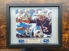 TOM BRADY Uniform #12 Hand-Signed Autographed 8x10 Framed Photograph W/COA
