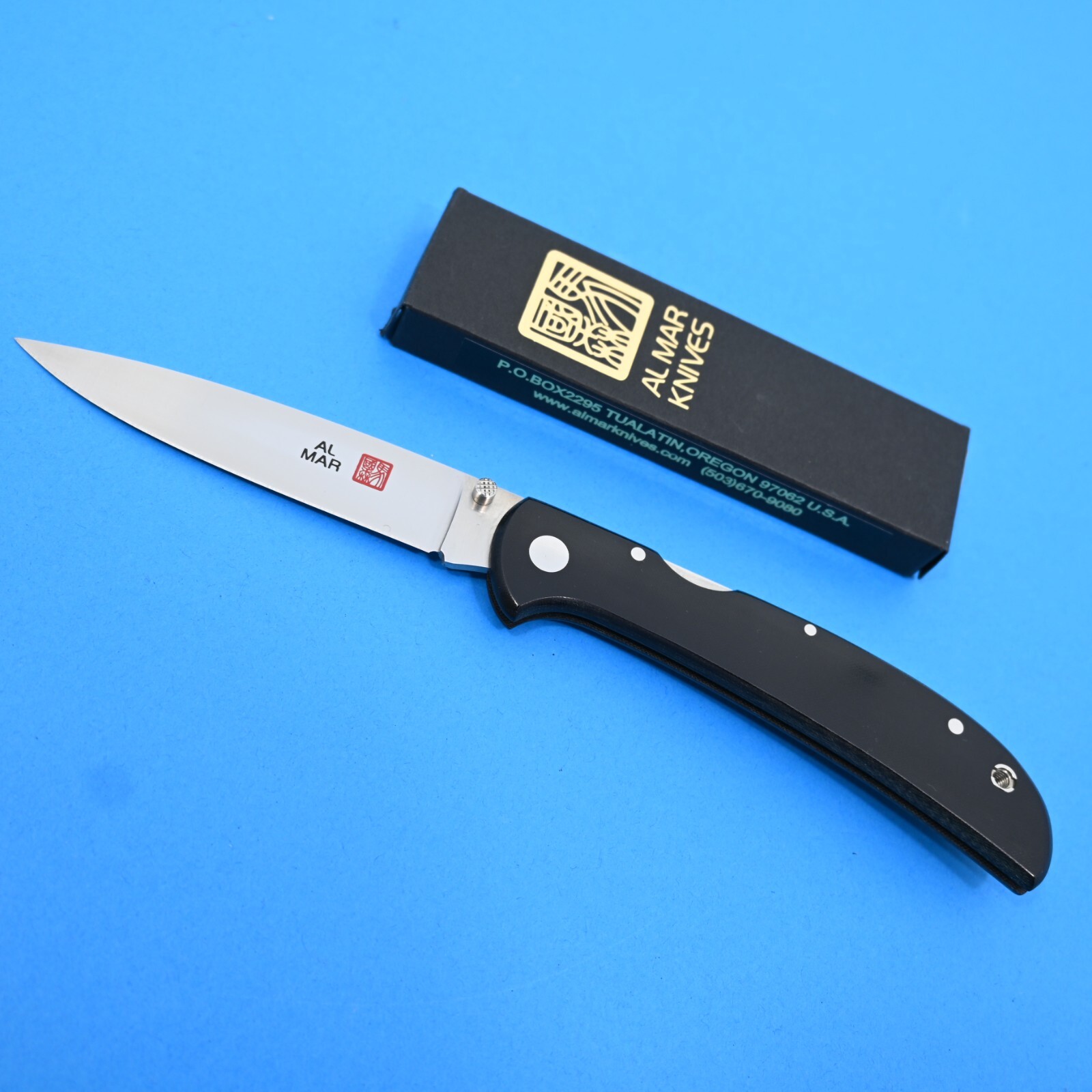 AL MAR, TUALATIN, OR. 1005UBK2 EAGLE ULTRALIGHT LOCKBACK KNIFE, c