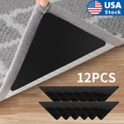 <!--F#f_0-->12PCS Non Slip Rug Pads Grippers Reusable Adhesive Carpet Tape<!--F/-->
