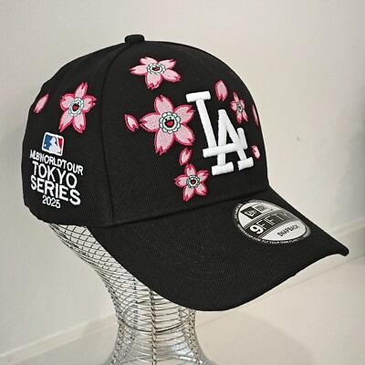 2025 TOKYO SERIES TM Dodgers LA Adjustable MLB Cap Stitched 2025 TOKYO SERIES TM Dodgers LA Adjustable MLB Cap Stitched