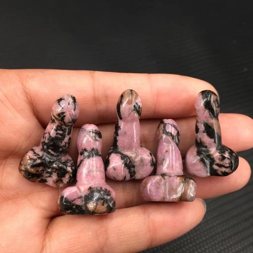 Wholesale Natural mix mini Penis Carved quartz Crystal Massager Wand Healing - Picture 217 of 296