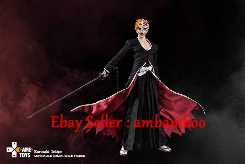 Gametoys BLEACH 1/6 GT-001 Kurosaki Ichigo Double Action Figures